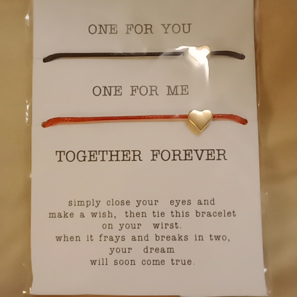 New 2 bracelet set